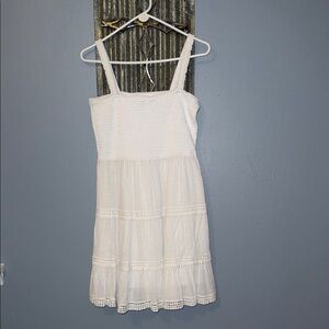 Steve Madden White Sleeveless Dress